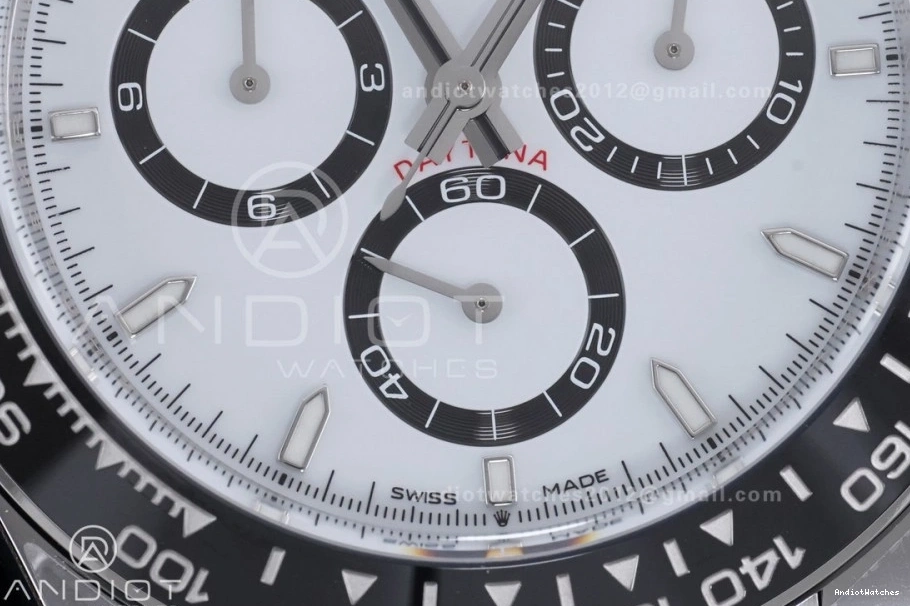 Daytona Bracelet Edition SmartChoice White Clean 126500 Best 2023 904L Steel SS 490 1:1 DD Dial on 0119